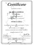 rıdvan demirtaş sertifika